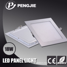 Fabricant professionnel de lumière de panneau de 18W LED